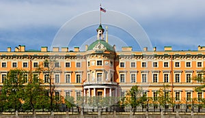 View of the Mikhailovsky Castle. Saint Petersburg