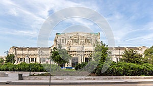 View of Milano Centrale rail station