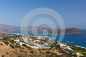 View at Mirabello bay