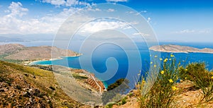 View of Mirabello Bay, Sitia, Crete