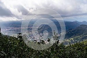 View from Mirador Cruz del Carmen over Anaga Mountains and Lagunera Vega