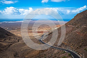 View from the Mirador de Femes in Lanzarote, Canary Islands, Spa photo