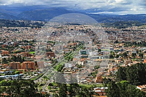 View from the Mirador de Turi, Cuenca, Ecuador