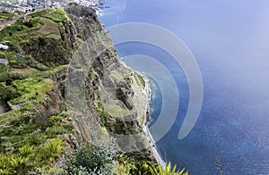 view from Miradouro do cabo Girao