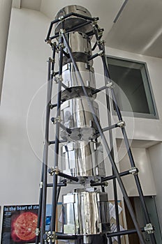 Model of interferometer superattenuator