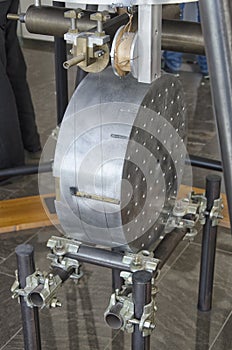 Model of Virgo interferometer superattenuator