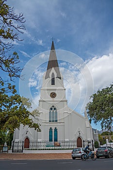 View of the Moederkerk Mother Church, Stellenbosch