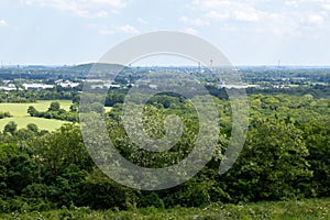 View of Moers, Germany. A lovely summer day