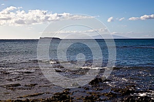 View of Molokini and Lanai