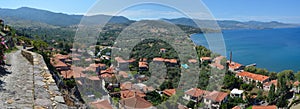 View of Molyvos Seafront