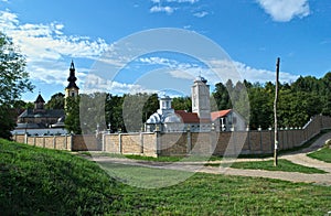 View on Monastery complex Privina Glava, Sid, Serbia photo