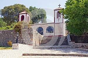 View of Monastery of Dajbabe. Podgorica, Montenegro