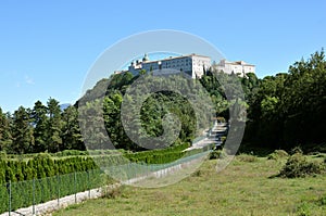 View of the Monastery of Monte Cassino photo