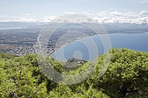 View from the monastery of St Patapius