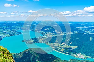 View of Mondsee lake, Austria