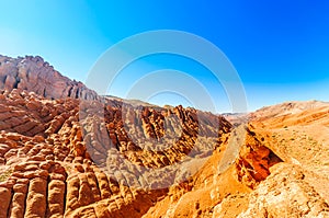 Monkey Rocks by Dades gorge in Morocco