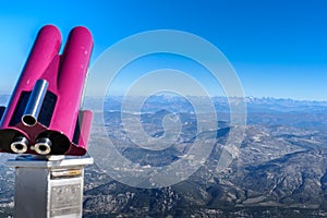 View from the Mont Ventoux area, Alps