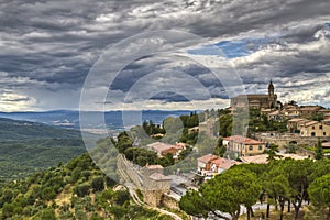 View From Montalcino