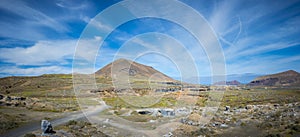 View on Montana de Guenia on the Canary Island of Lanzarote