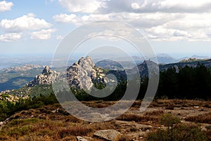 View of Monte Limbara photo