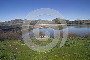 View of Monte Pranu lake