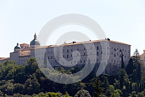 View of Montecassino Abbey from the Polish Military Cemetery