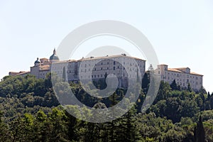 View of Montecassino Abbey from the Polish Military Cemetery