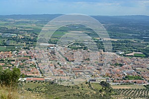 View from Montgri castle