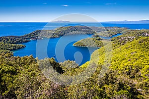 View From Montokuc Viewpoint - Mljet, Croatia