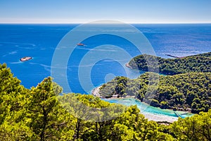 View From Montokuc Viewpoint - Mljet, Croatia