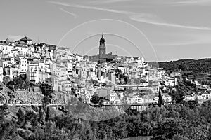 View of Montoro village, a city and municipality in the Cordoba Province, Spain, in the autonomous community of Andalusia. In