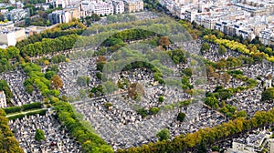 View on Montparnasse Cemetery