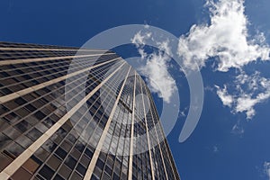 View on Montparnasse skyscraper in Paris