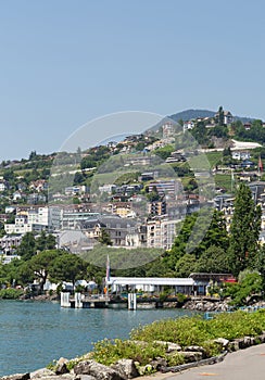 View on Montreux Swiss