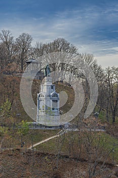 View of the monument of St. Vladimir