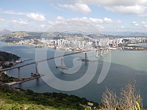 View of the Moreno's Morro, Terceira ponte photo