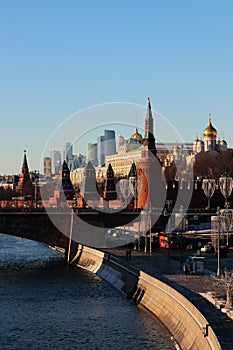 View of the Moscow Kremlin