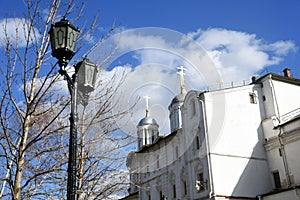 View of Moscow Kremlin. Color photo