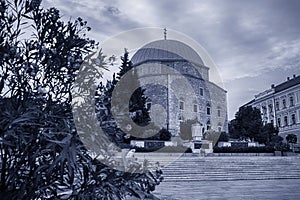 View of the mosque in Pecs,Hungary.