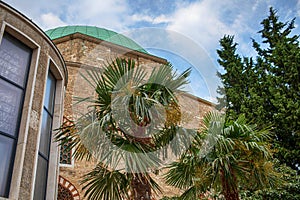 View of the mosque in Pecs,Hungary.