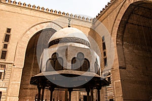 The great Mosques of Sultan Hassan and Al-Rifai in Cairo - Egypt
