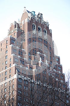 View of the most emblematic buildings and skyscrapers of Manhattan (New York). photo