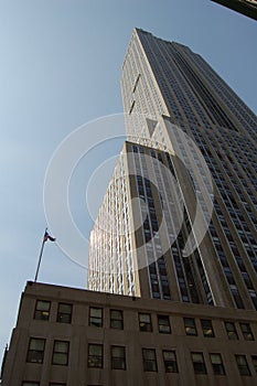 View of the most emblematic buildings and skyscrapers of Manhattan (New York). photo