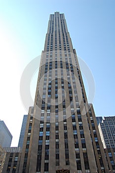 View of the most emblematic buildings and skyscrapers of Manhattan (New York). photo