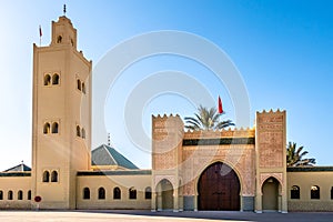 View at the Moulay Ali Cherif mauzoleum in Rissani town - Morocco photo