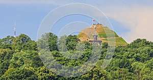 View of the mound Kosciusko in Krakow / Poland