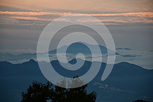 View from Mount Akagi, Gunma Prefecture?100 famous mountains of Japan