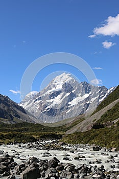 View of Mount Cook.