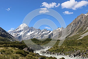 View of Mount Cook.