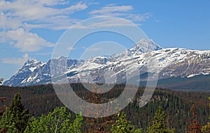 View at Mount Edith Cavell